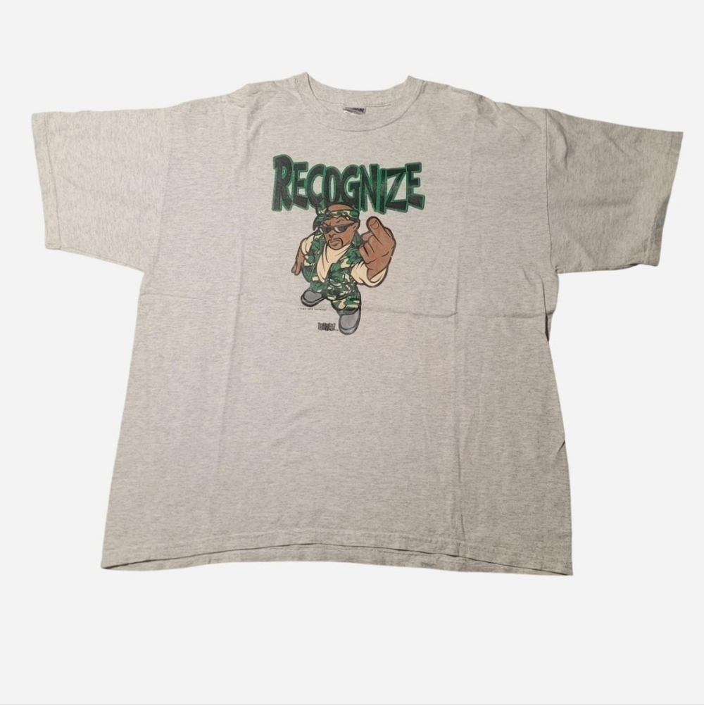 Vintage Y2K Truheads Recognize Hip-Hop T-shirt
